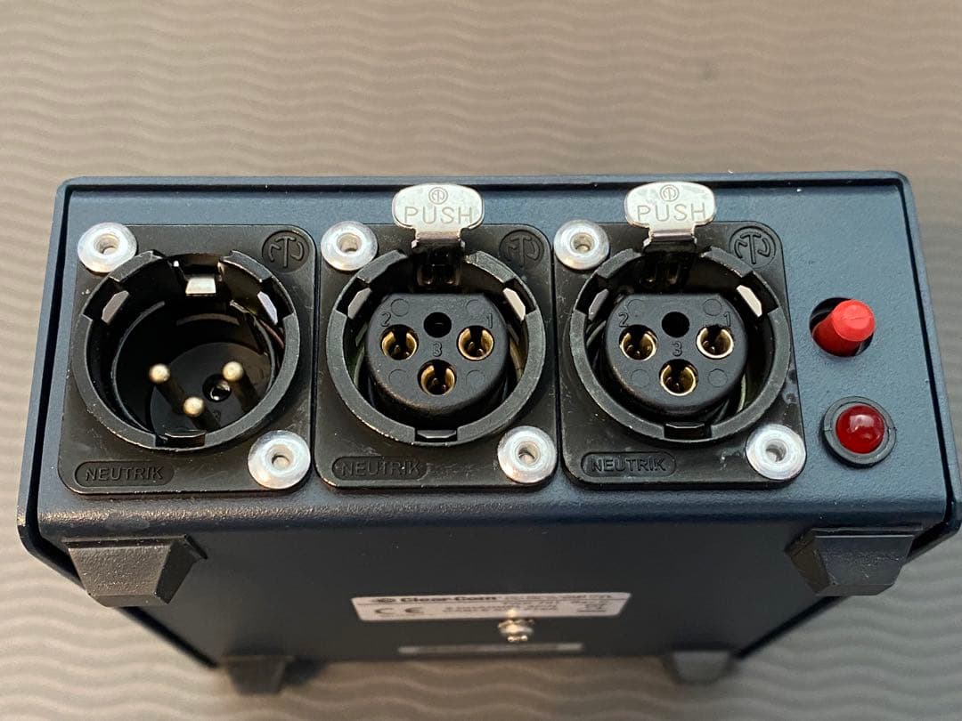 Clear-Com 2ch専用　4線ー3線変換器