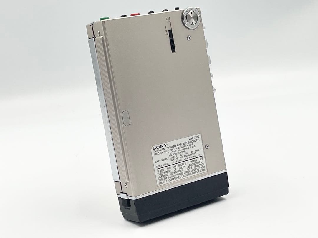 ジャンク　SONY WM-F202 Walkman ポータブルカセットレコーダー