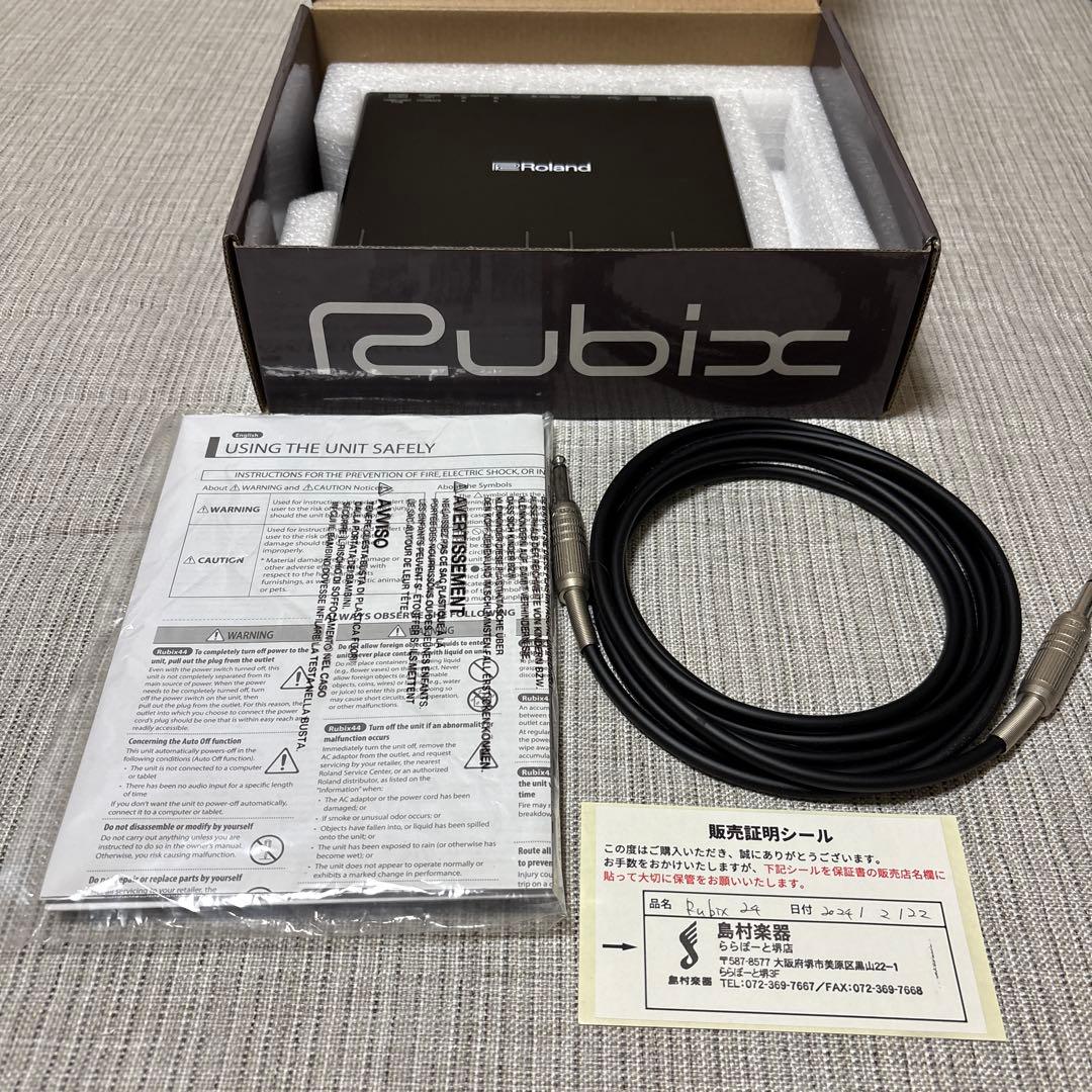 【だー様】Roland ローランド USBオーディオRubix24