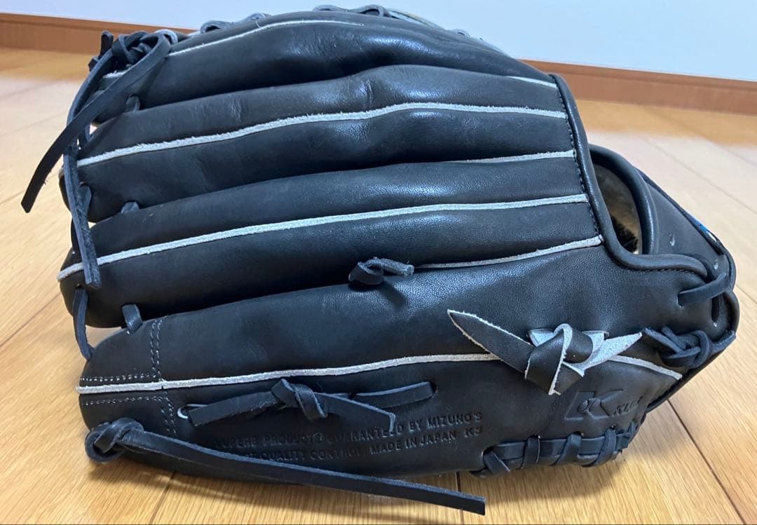 おたんこ　新品未使用品　ミズノ　ビューリーグ軟式外野手用　日本製　青ビュー