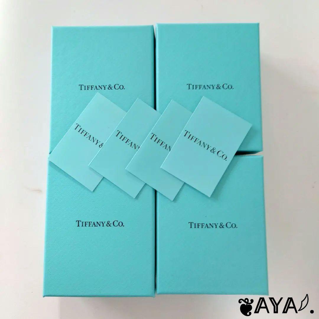 ❤️極美品❤️現行品❤️ティファニー空箱➕巾着袋➕ケアカード✖️ 4セット