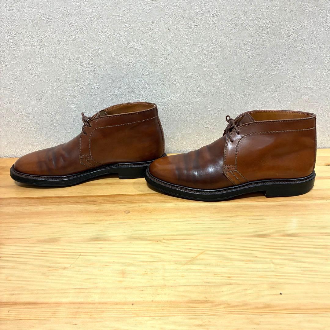 Alden オールデン　マホガニーコードバン　チャッカー　6.5 ウィスキー