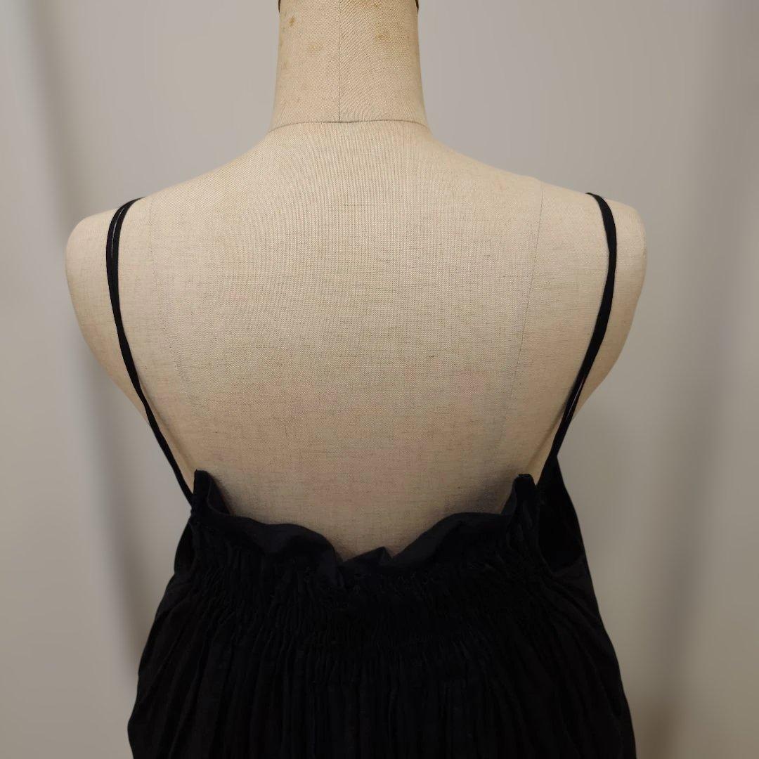 Curensology カレンソロジー コットンシルクギャザーキャミソソール