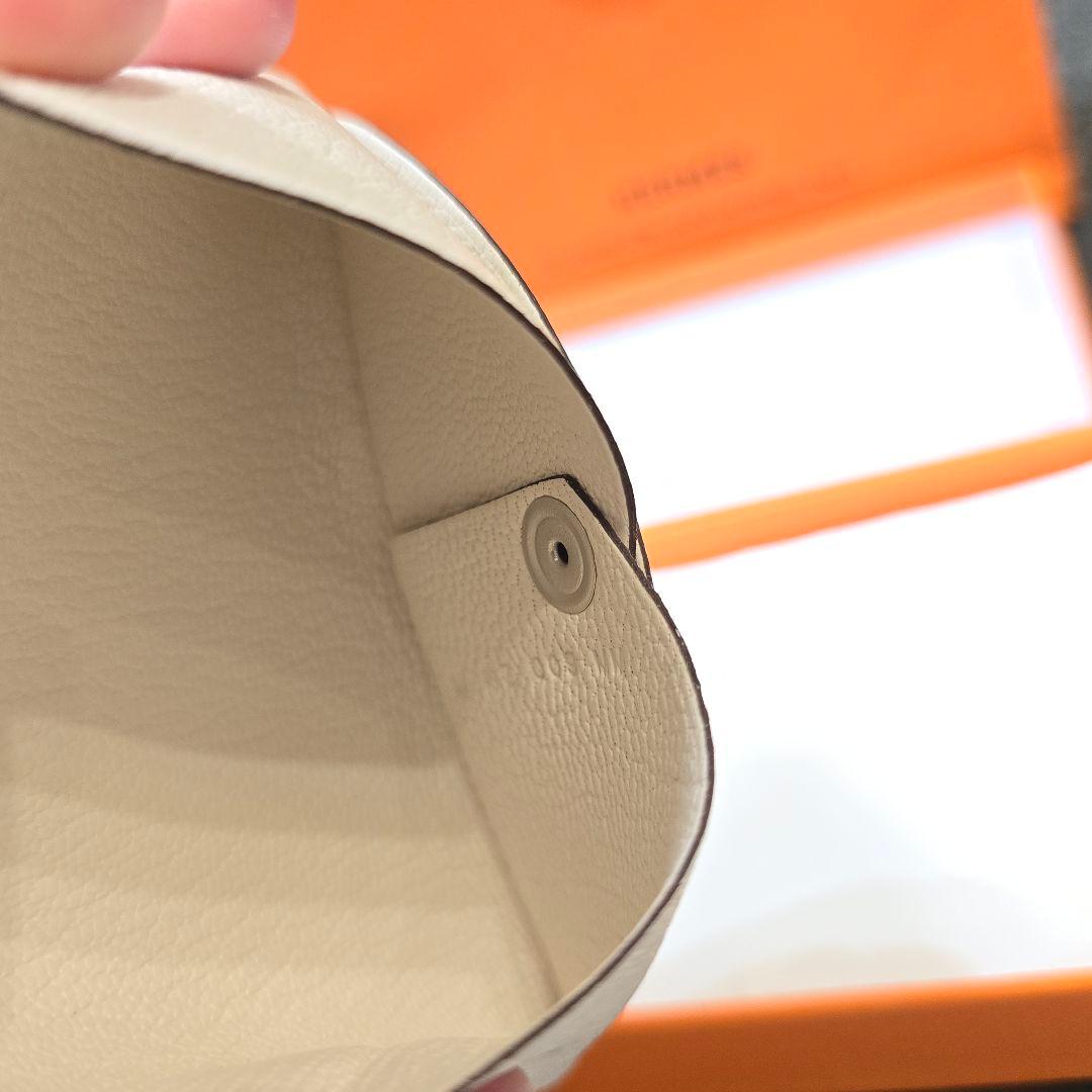 【新品未使用】HERMES エルメス カードケース カルヴィ ナタ