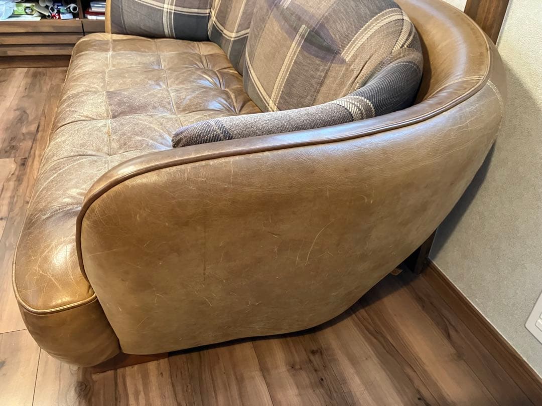 CRASHGATE クラッシュゲート オピアムソファ 3人掛け L-1キャメル