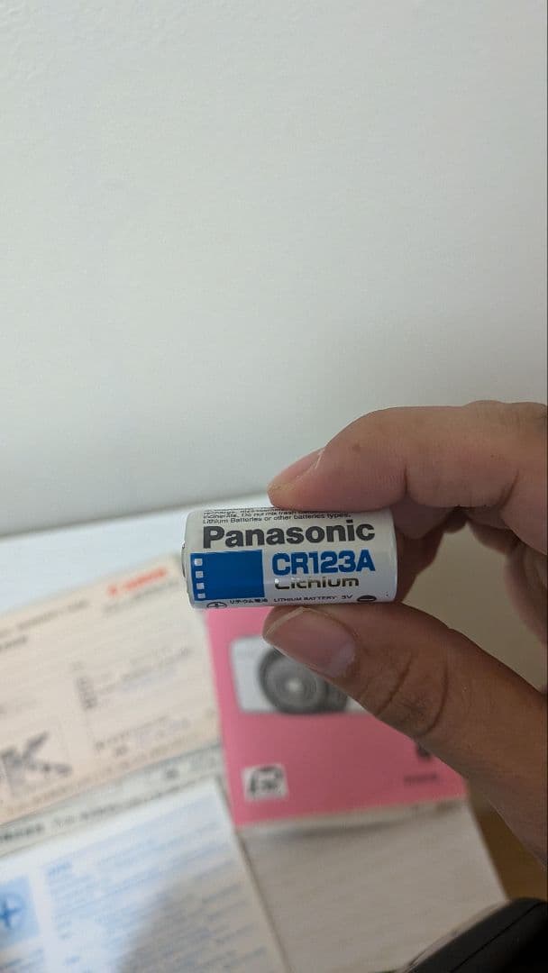 【Canon Autoboy Luna 105】フィルムカメラ 保証書