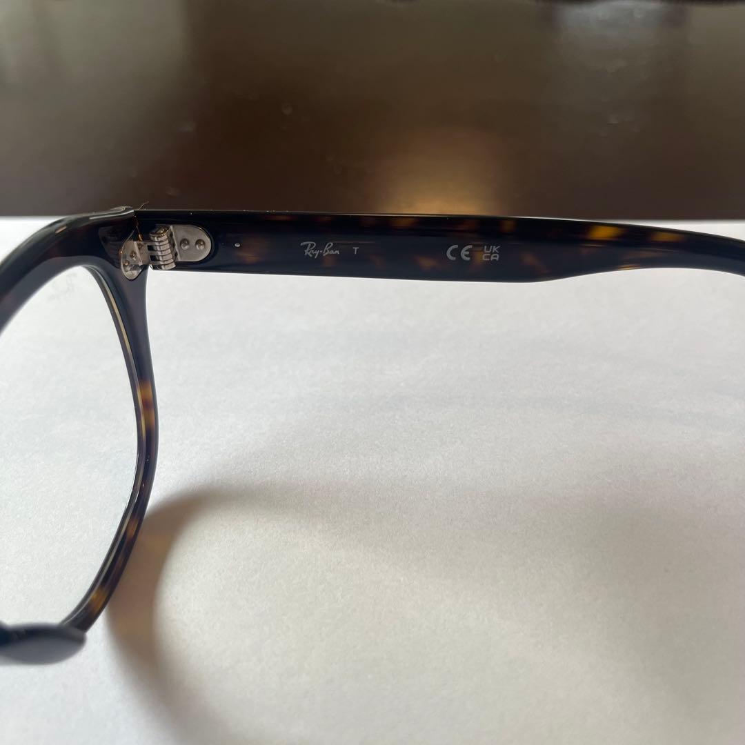 たかひろ様　Ray Ban 伊達メガネ ブラウン 51◻︎19