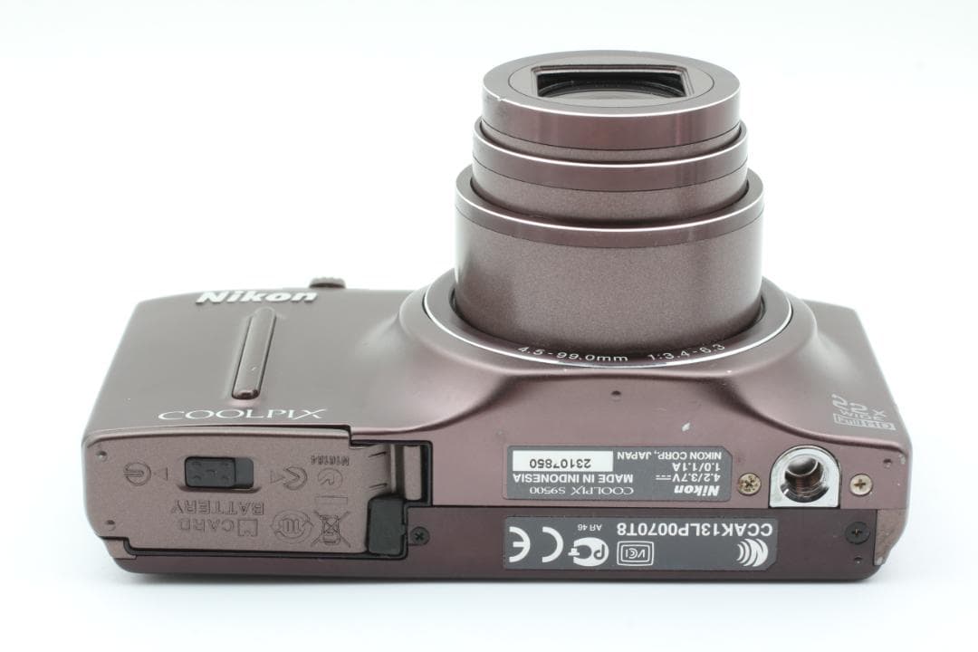 Nikon COOLPIX S9500 ブラウン コンパクトデジタルカメラ
