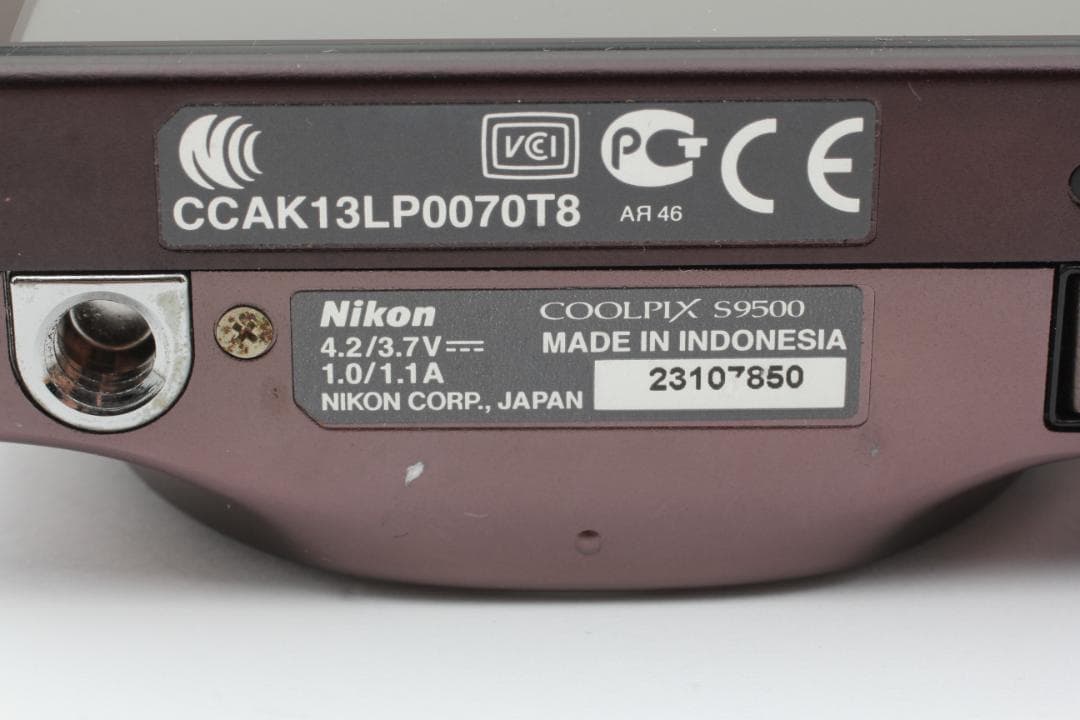 Nikon COOLPIX S9500 ブラウン コンパクトデジタルカメラ