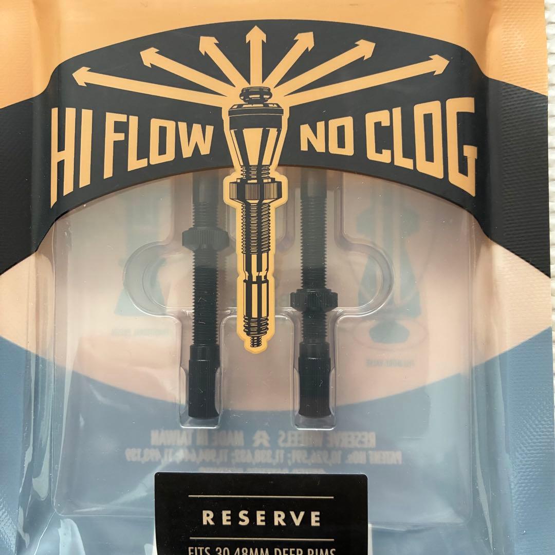 【新品】Reserve バルブ 70mm チューブレス対応 リザーブホイール