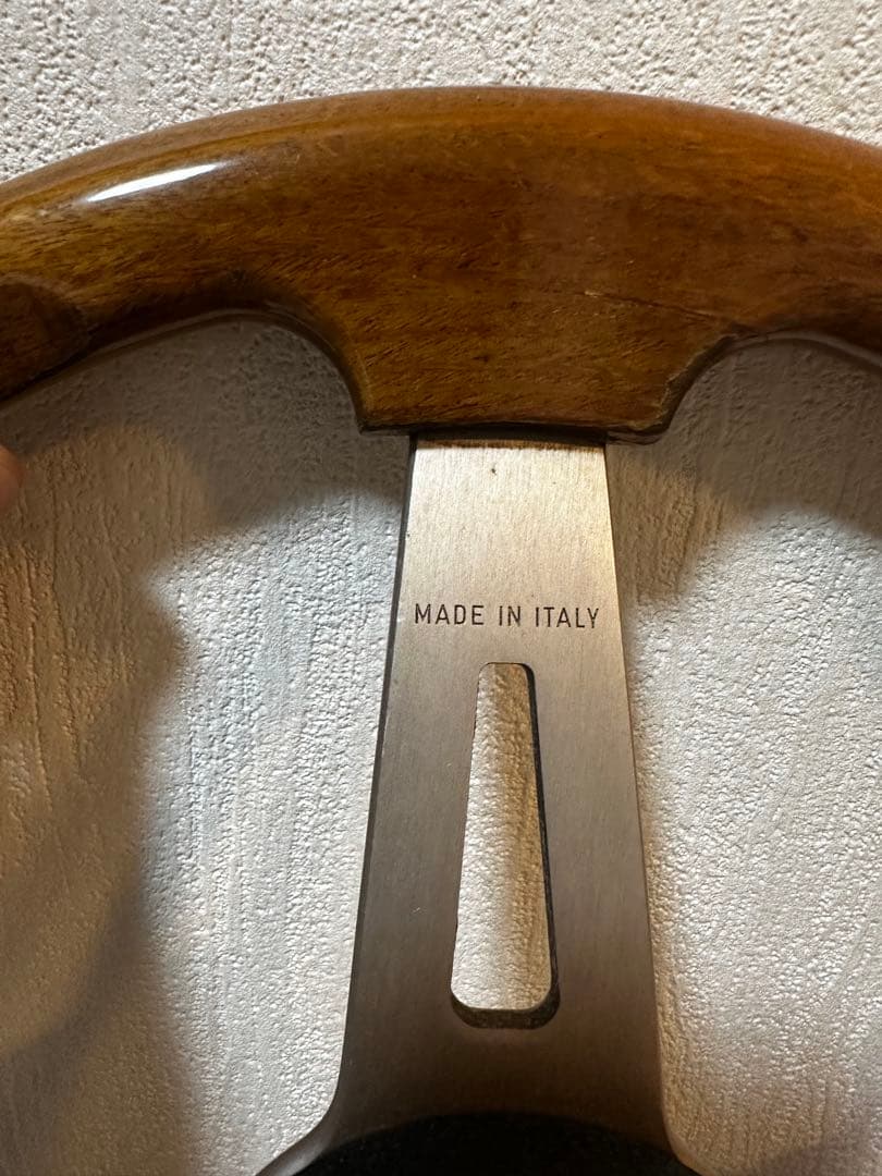 ABARTH ウッドステアリング