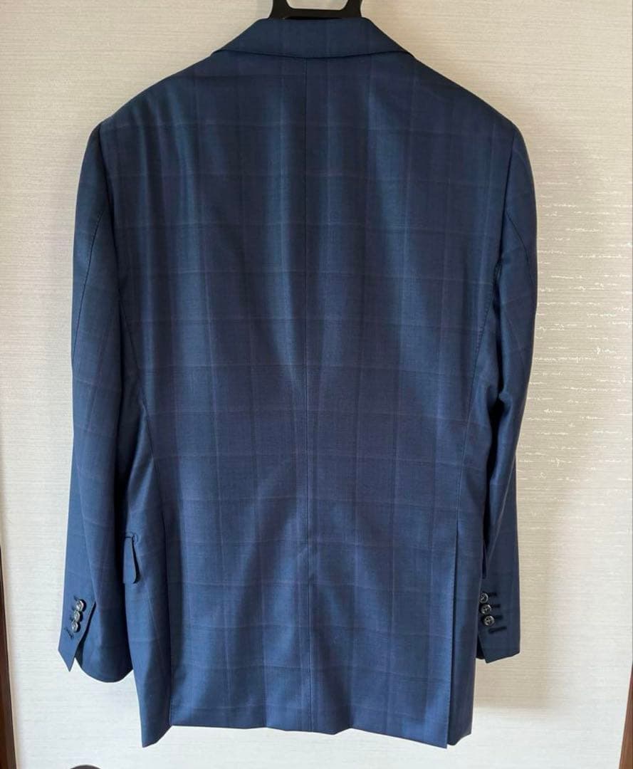 イタリア製エルメネジルドゼニアトラベラー英国製ドーメル 三揃スーツオールシーズン