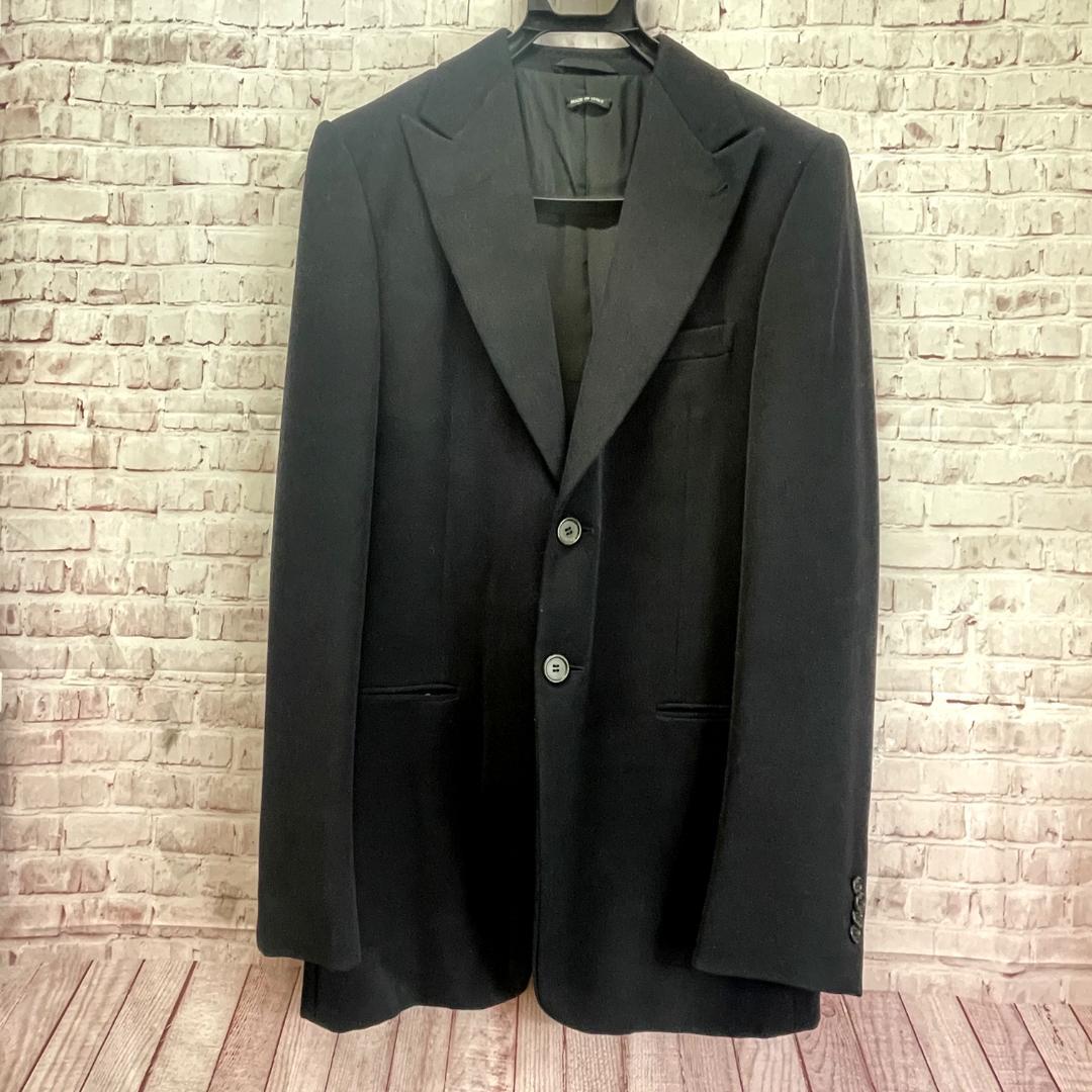 GIORGIO ARMANI　セットアップ　46　黒　ビジネスカジュアル