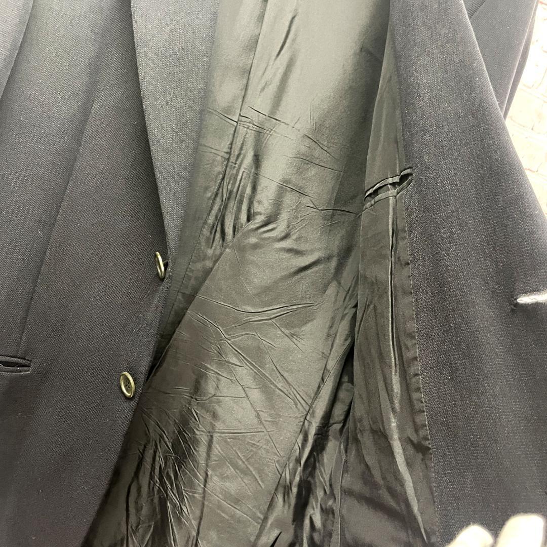 GIORGIO ARMANI　セットアップ　46　黒　ビジネスカジュアル