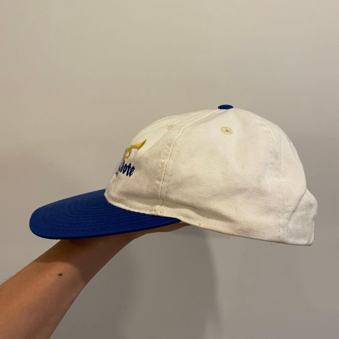 90s blue note 2トーンキャップ 刺繍ロゴキャップ スーベニア