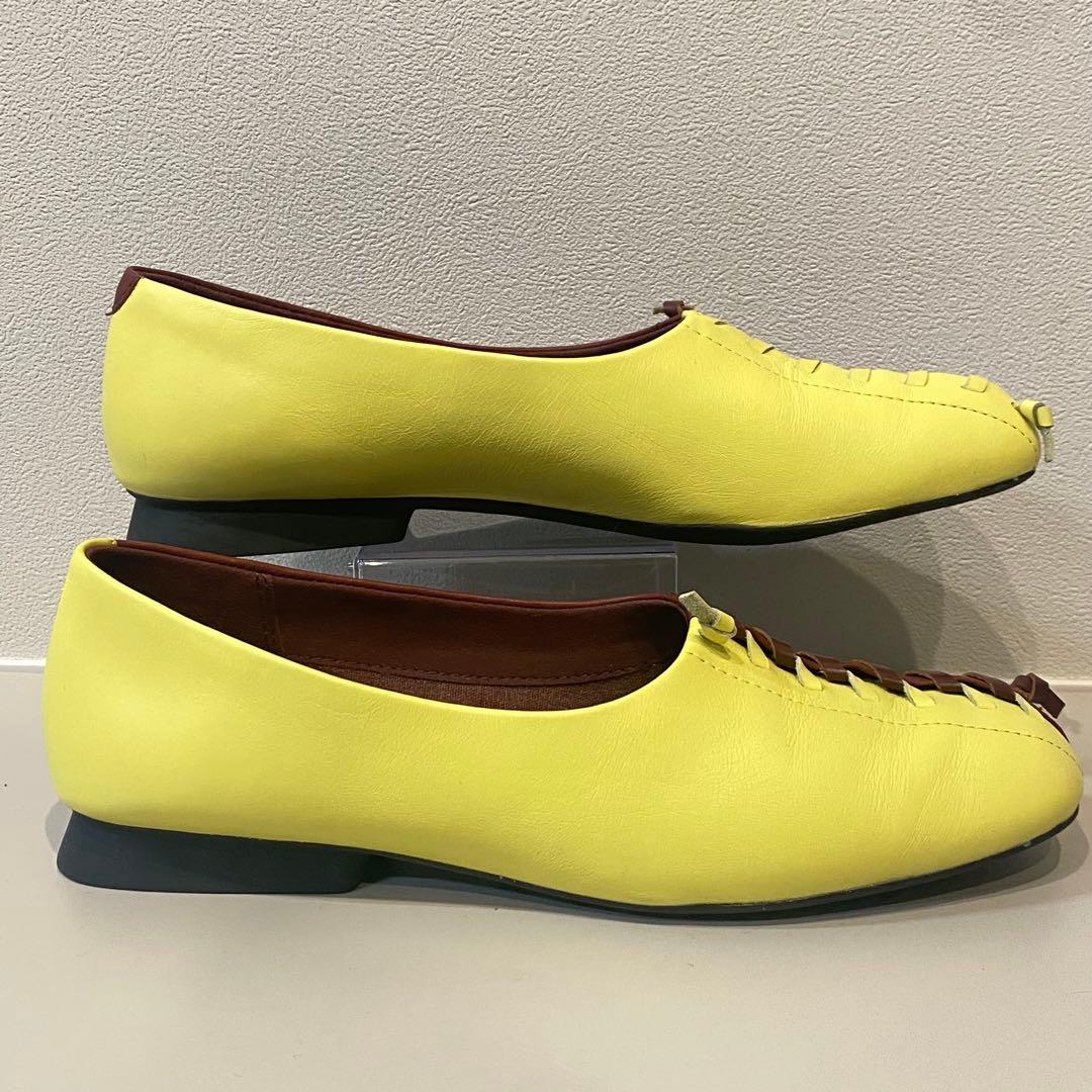 【美品】Camper twins カンペール フラットパンプス ツインズ　39