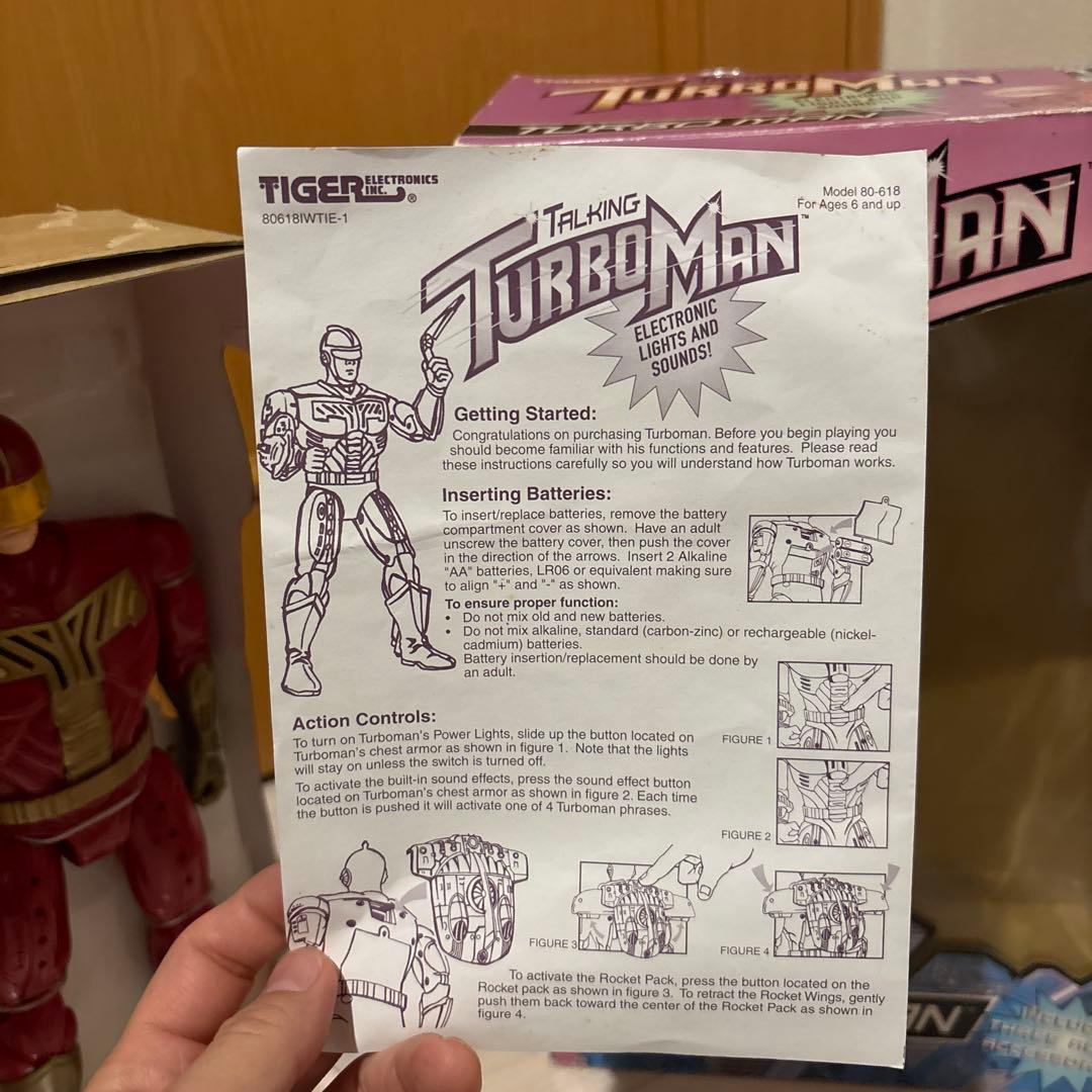 ターボマン人形Funko Turbo Man デラックス版 13.5インチ
