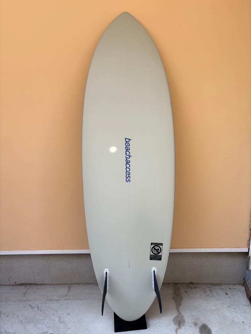 【平塚手渡し】2025年6月購入 ビーチアクセス6’0″ ツイン ソフトボード