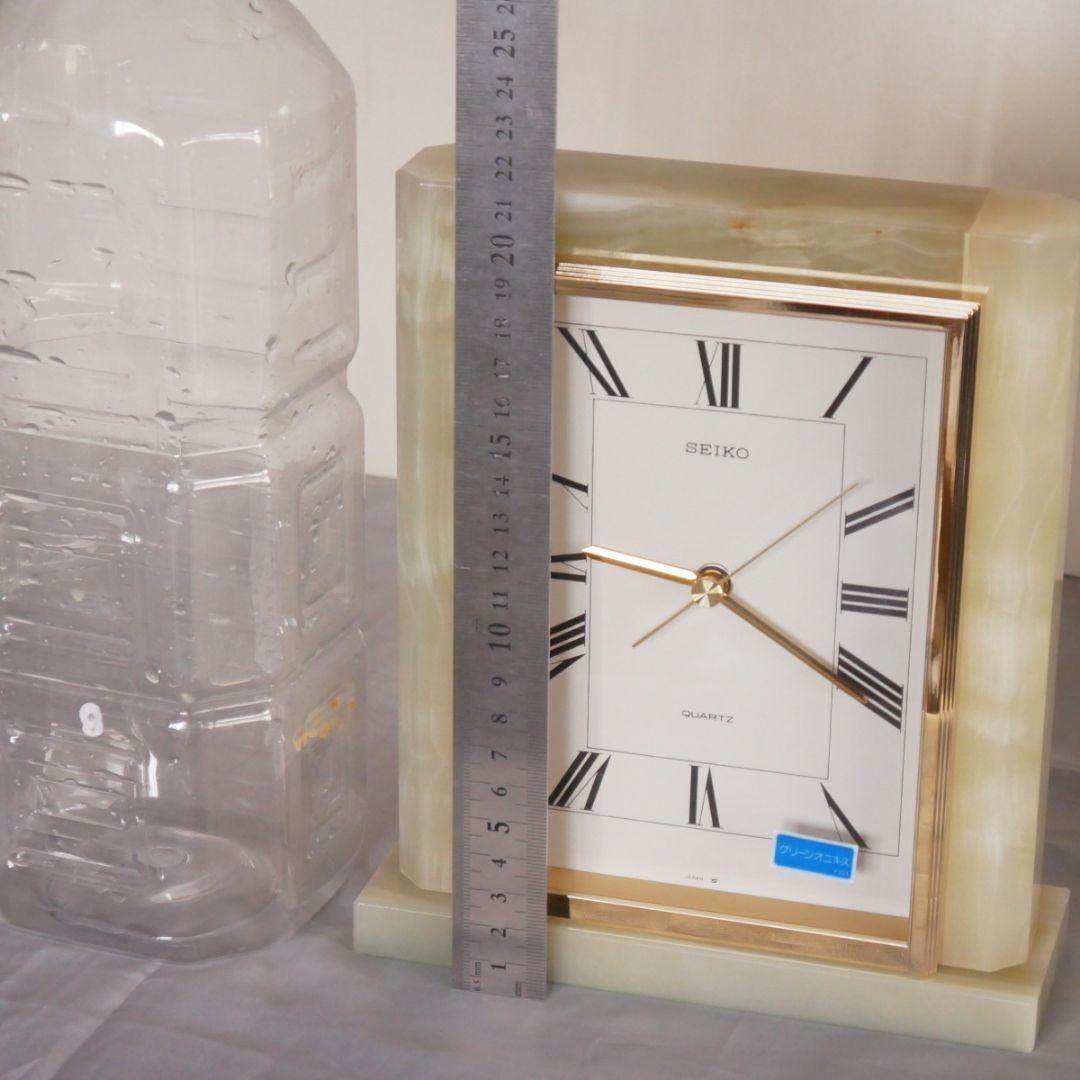 SEIKO 大理石の置時計