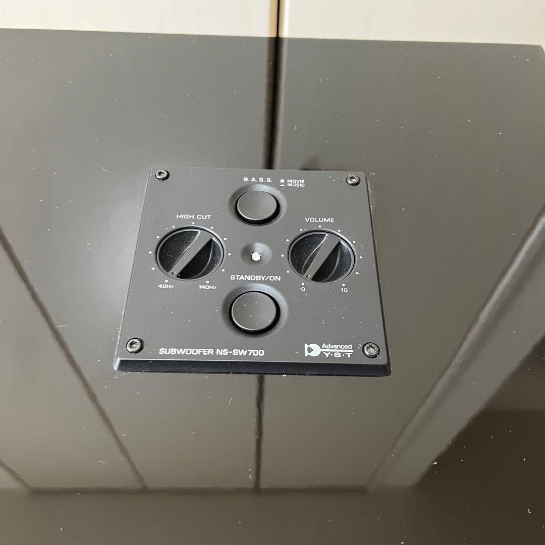 【美品】 YAMAHA サブウーファー NS-SW700 ピアノブラック