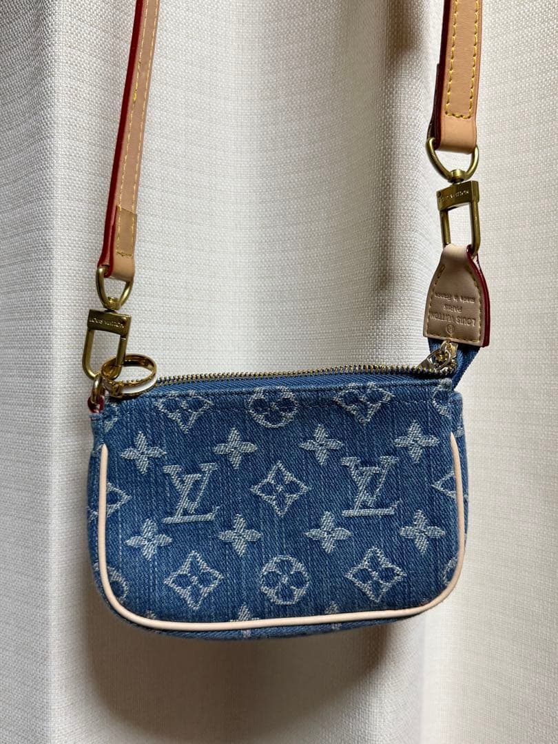 ナビ　ノベルティ商品♡ ミニ デニムショルダーバッグ