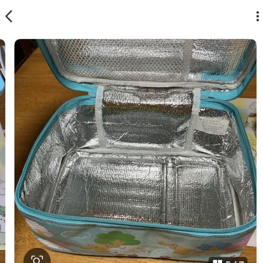 サンリオ　シナモロール　行楽ランチセット・おしぼり＆ケースセット〜BOX97