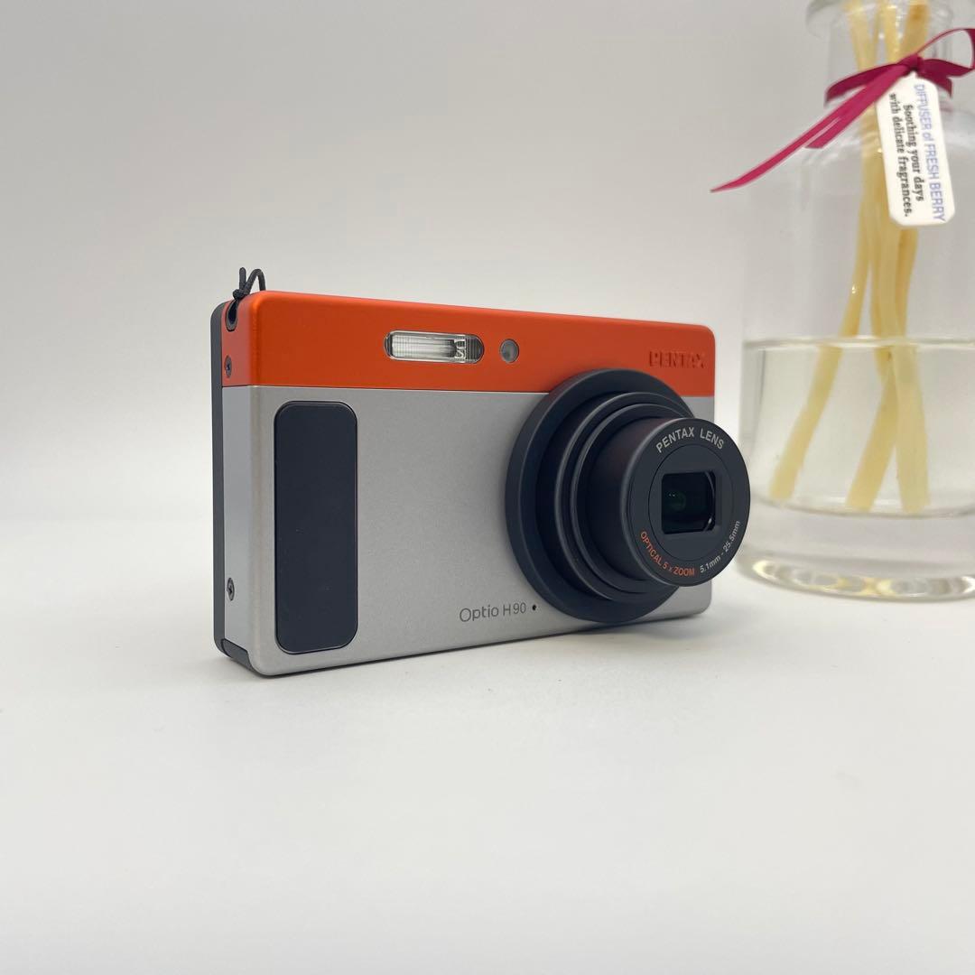 難有特価✨PENTAX Optio H90✨動作確認済 スマホ転送OK 液晶OK