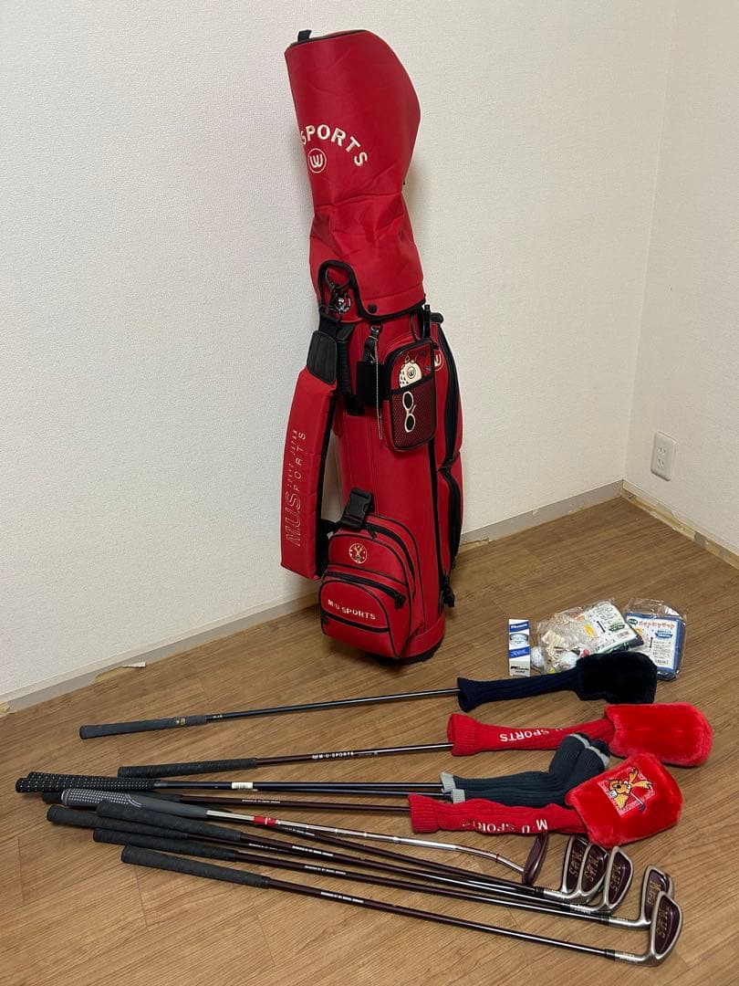 MUスポーツ レディースゴルフクラブセット・キャロウェイ、PRGR、S-yard