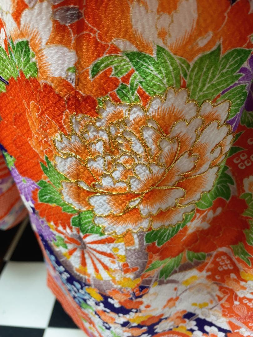 七五三5〜7歳様高級絞り柄