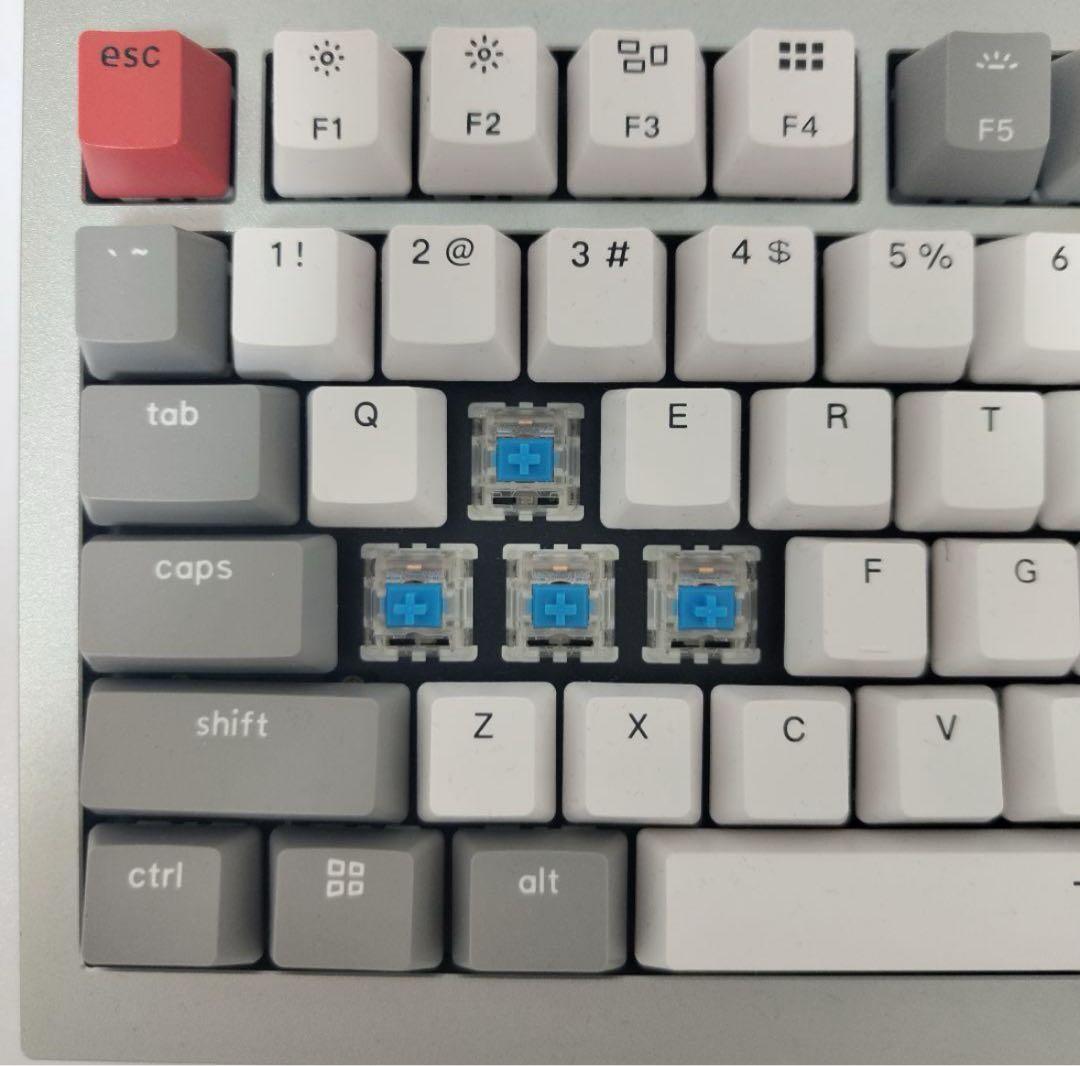 Keychron Q1 V2 US配列 Gateron G Pro 青軸