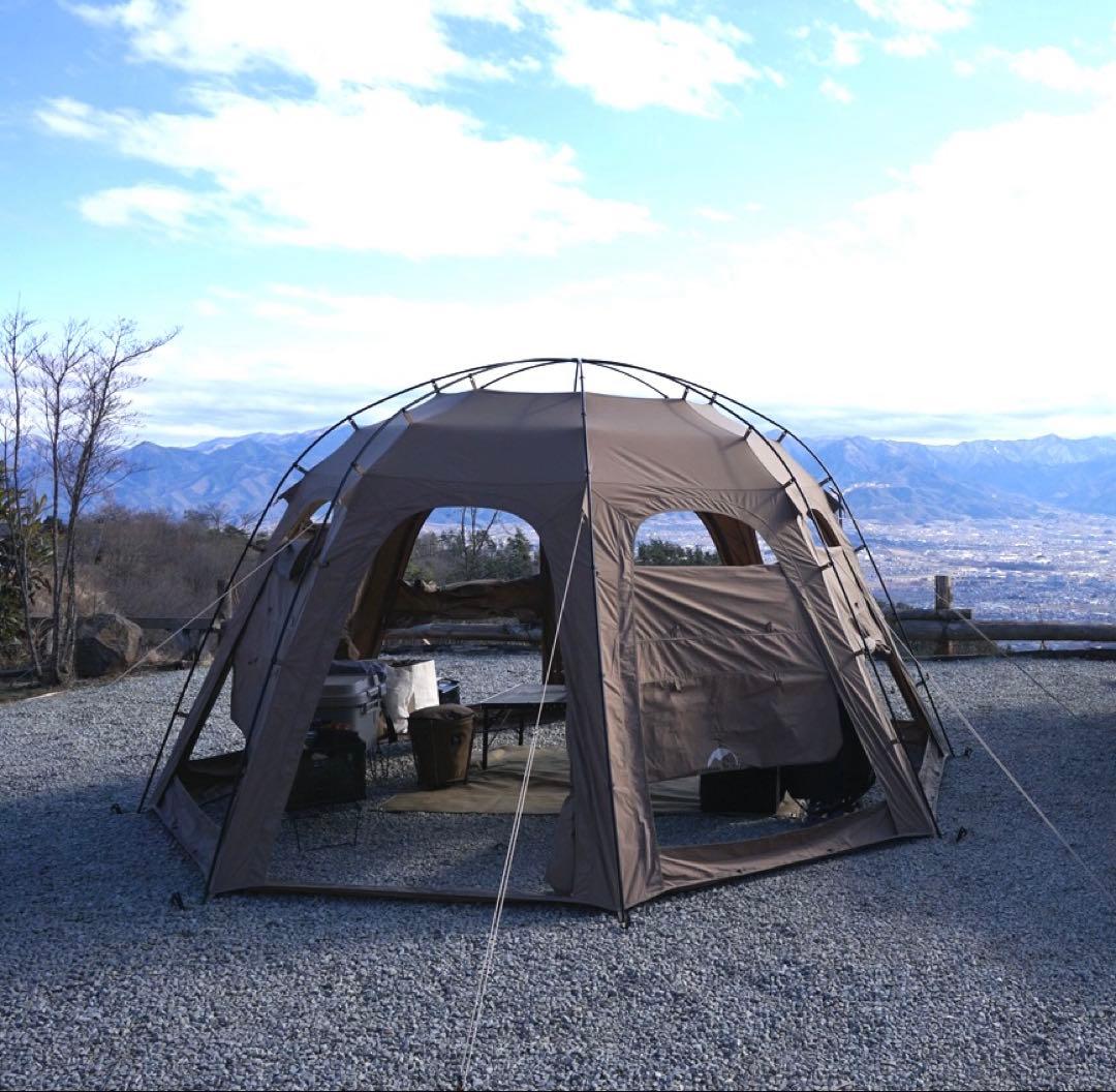 透明窓付き nature hike ネイチャーハイク　ファイヤーテント