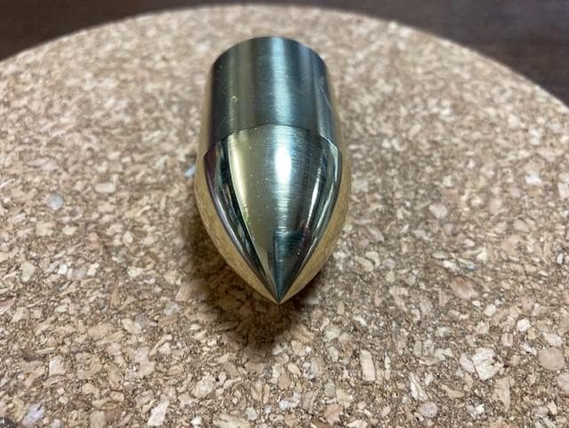 B&W製オリジナルスピーカーフェイズプラグ/真鍮C3604削り出し/汎用品 2個