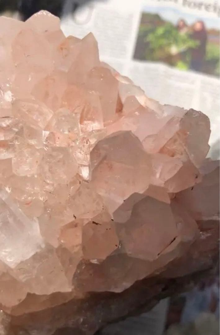 インド　マニカラン産　水晶　クラスター