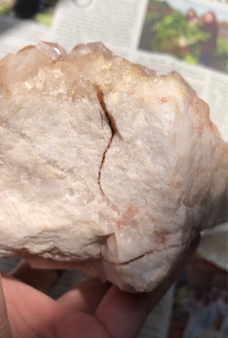 インド　マニカラン産　水晶　クラスター