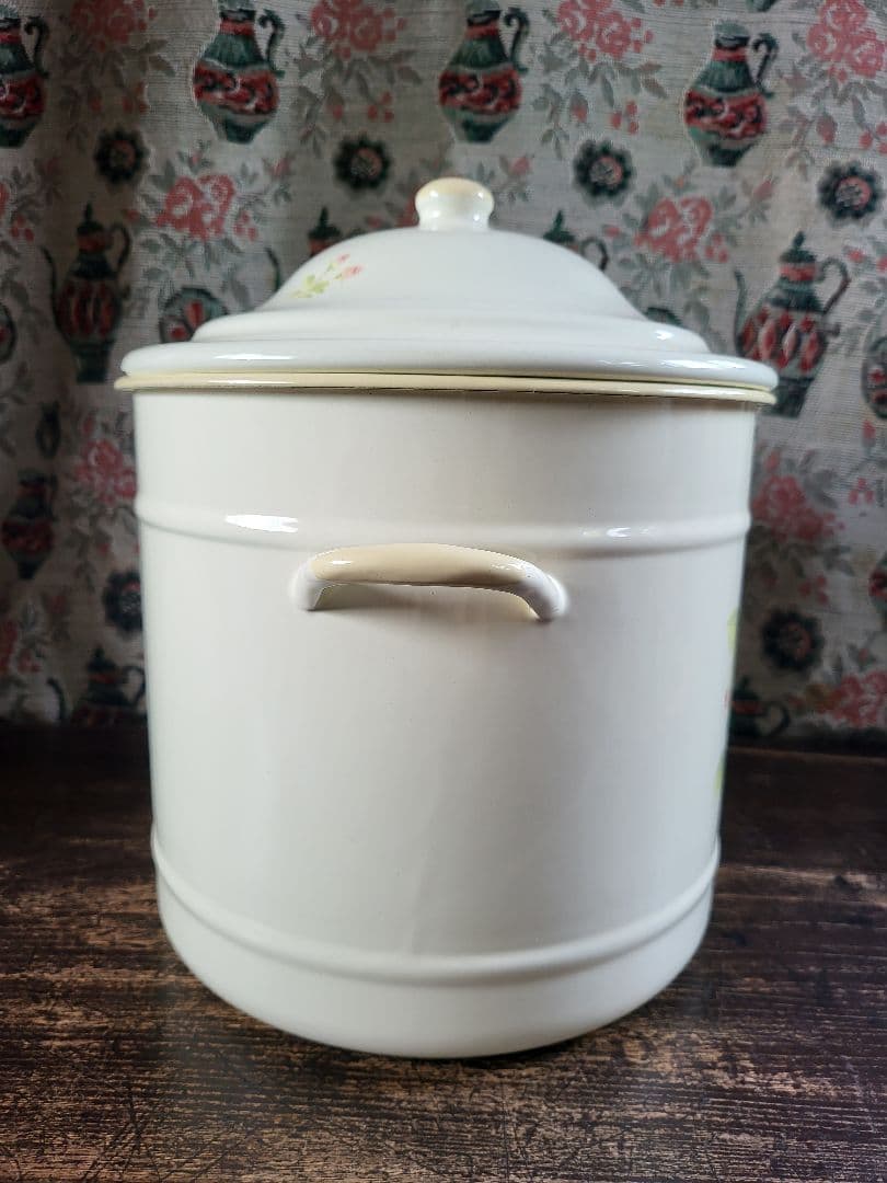 イマン　ライスストッカー　ホーロー