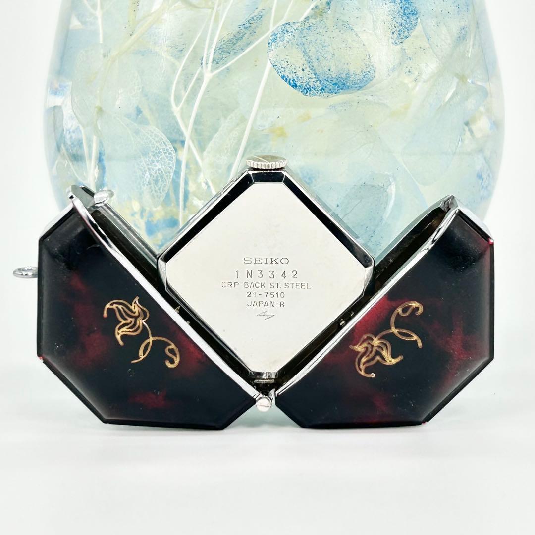 SEIKOセイコー 21-7510 桃太郎 ペンダント 希少 手巻き 時計