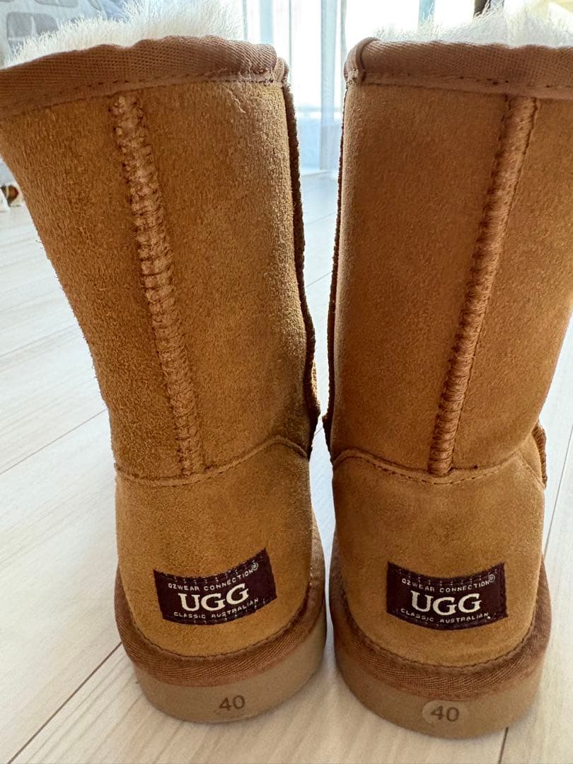 UGG ブラウン ムートンブーツ 40