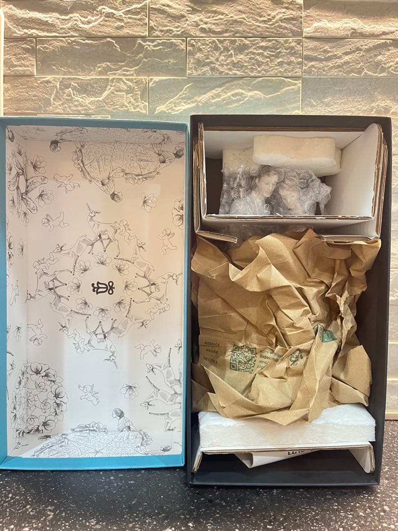 【美品】【送料無料】リヤドロ　「いつまでも」　磁器人形