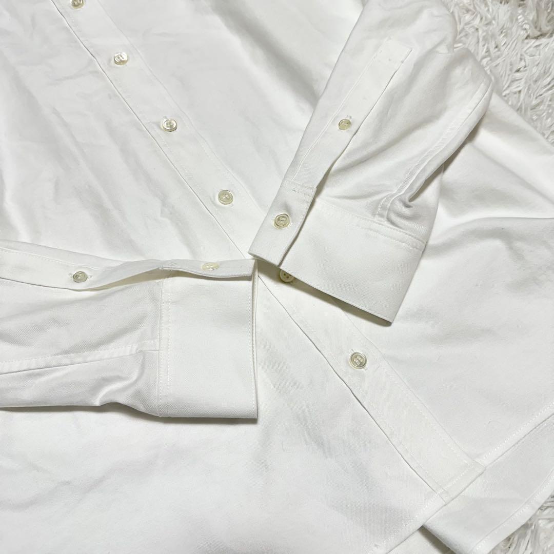 もみちゃん✨2025年 HUG Ō WäR 刺繍入りオックスオーバーシャツ