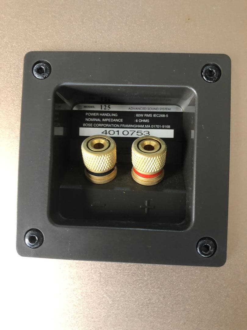 Bose スタンド型スピーカー 木製仕上げ 125