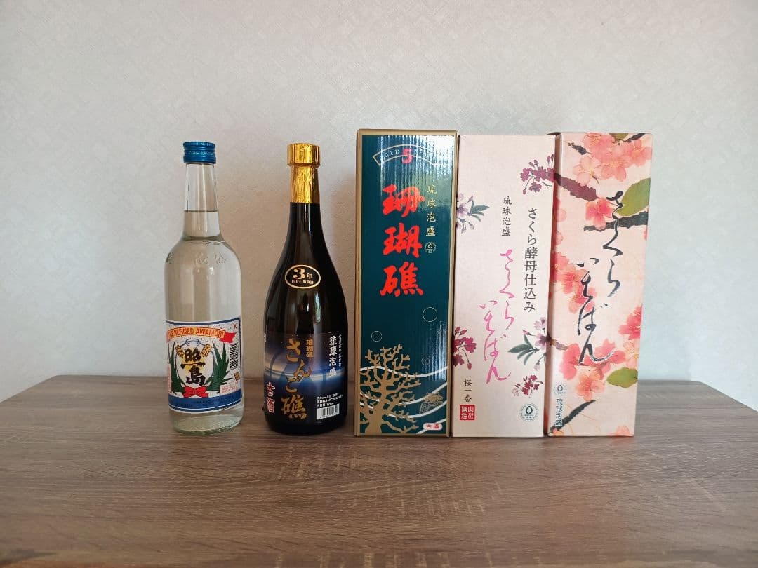 泡盛　５本セット詰め合わせ