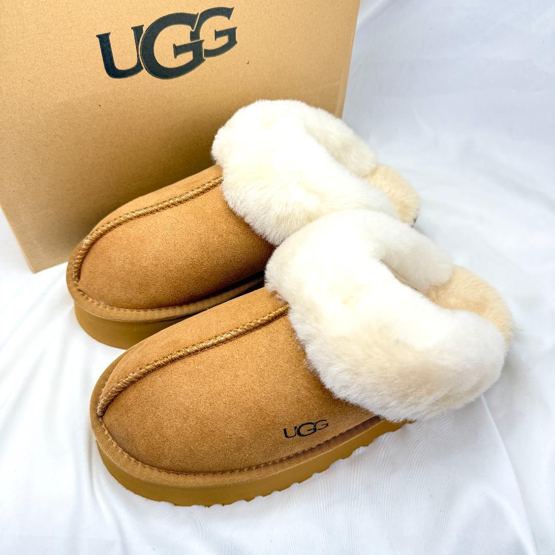 UGG DISQUETTE ディスケット スリッポン ムートン 24cm