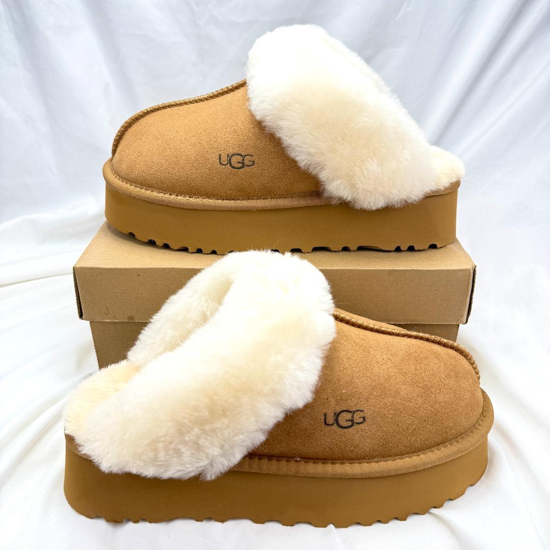 UGG DISQUETTE ディスケット スリッポン ムートン 24cm