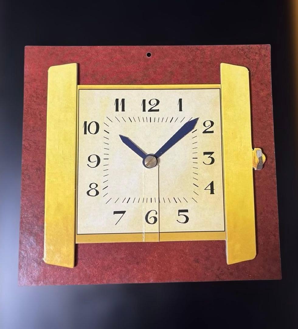 カルティエ 紙製タンク 時計 ノベルティ 壁飾り