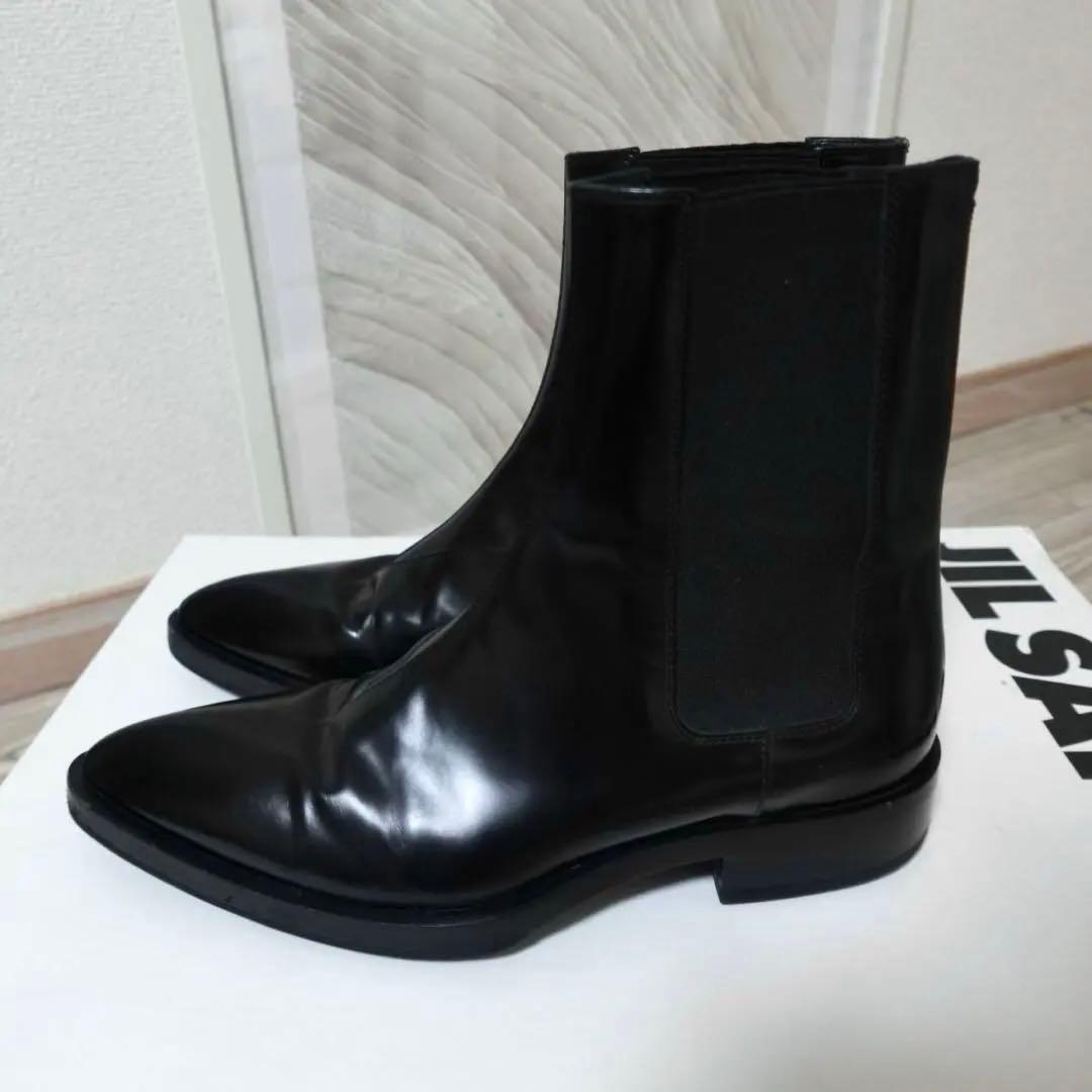 【最安値】JIL SANDER サイドゴアブーツ 37