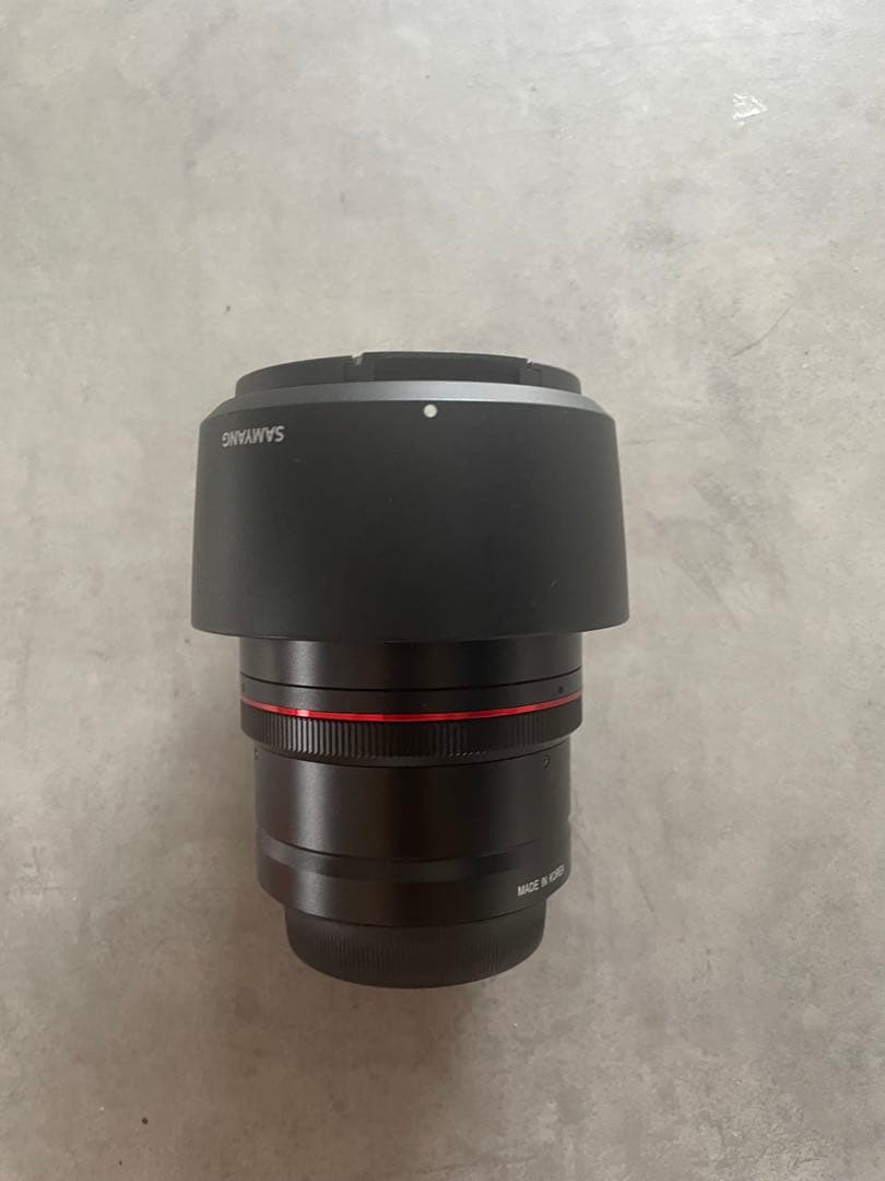 SAMYANG MF 85mm F1.4 キャノンRF用 (canon RP)