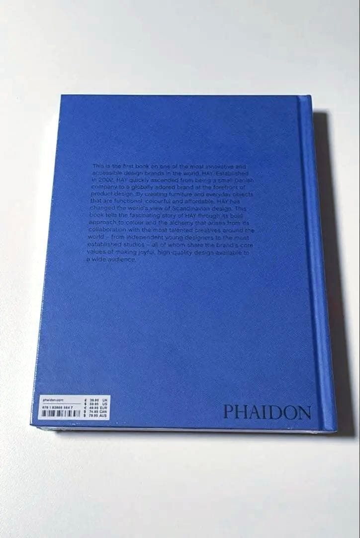 新品シュリンク付き　HAY PHAIDON　洋書　絶版本　20周年記念book
