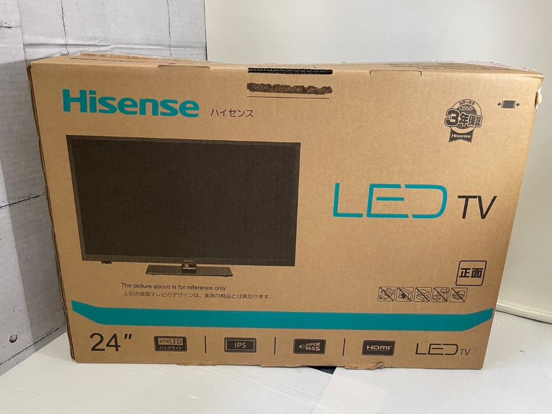 Hisense 24A50 24インチ LED 液晶テレビ 2021年製