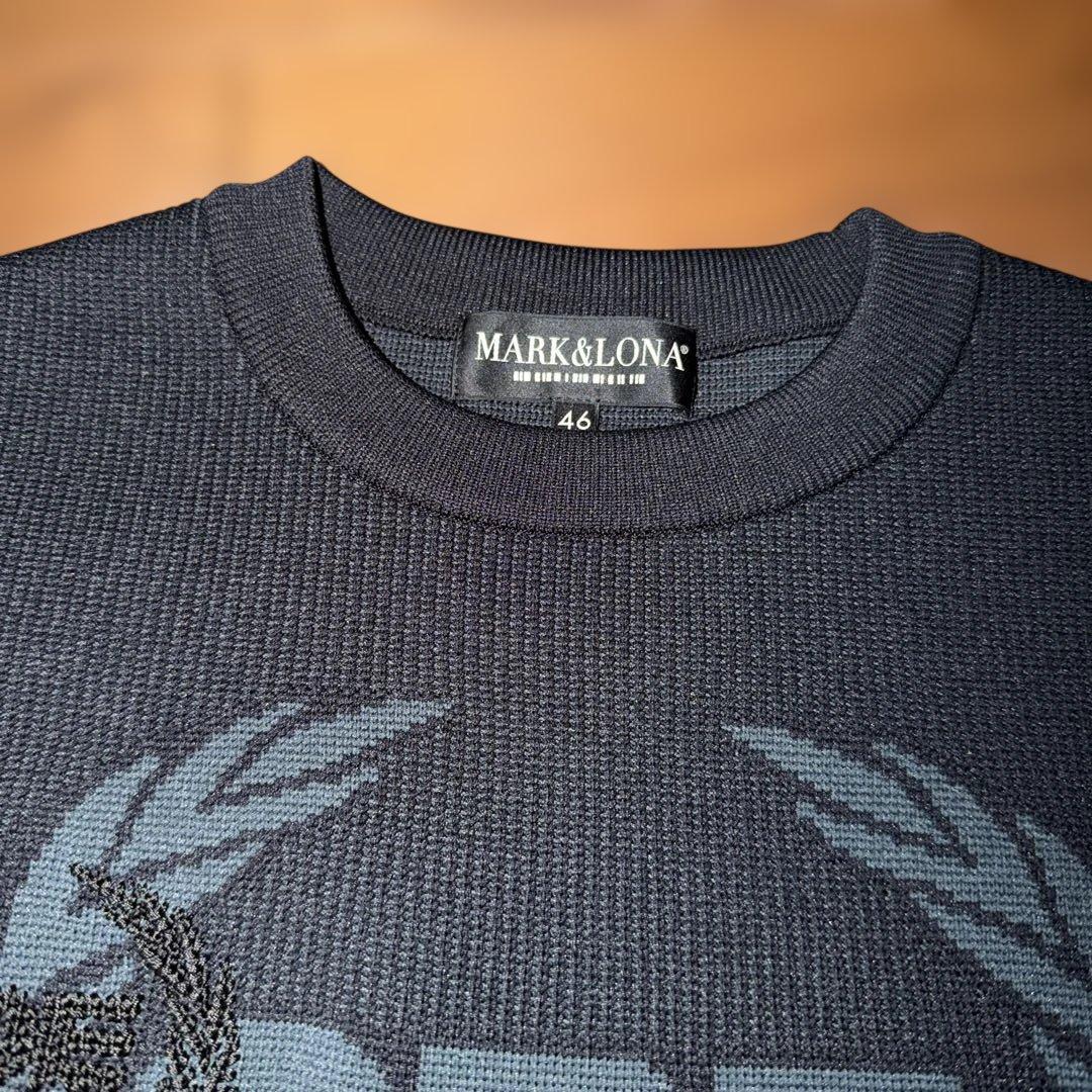 MARK&LONA セーター 46 ダークブルー