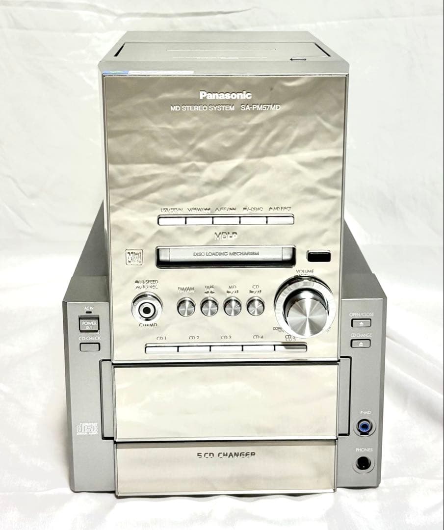 Panasonic ミニコンポ SC-PM57MD 2002年製